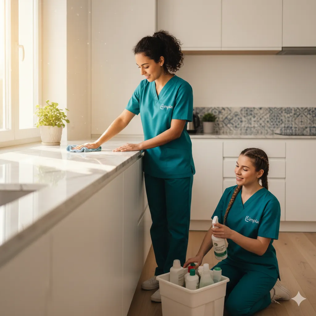 Equipa House Shine a trabalhar